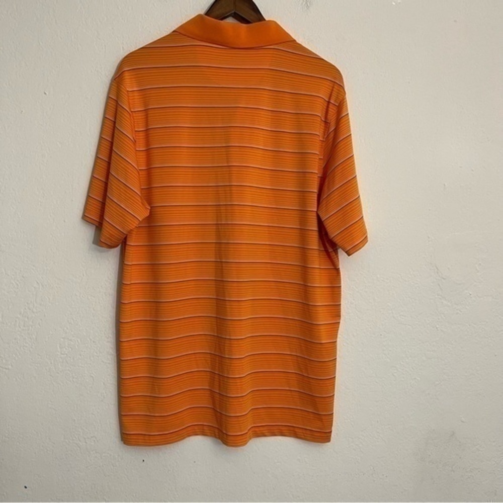 PING Performance Golf Polo T-Shirt Men Size Large Color Orange/Black - Picture 2 of 10